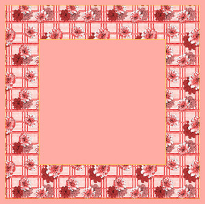 130 체크꽃-핑크